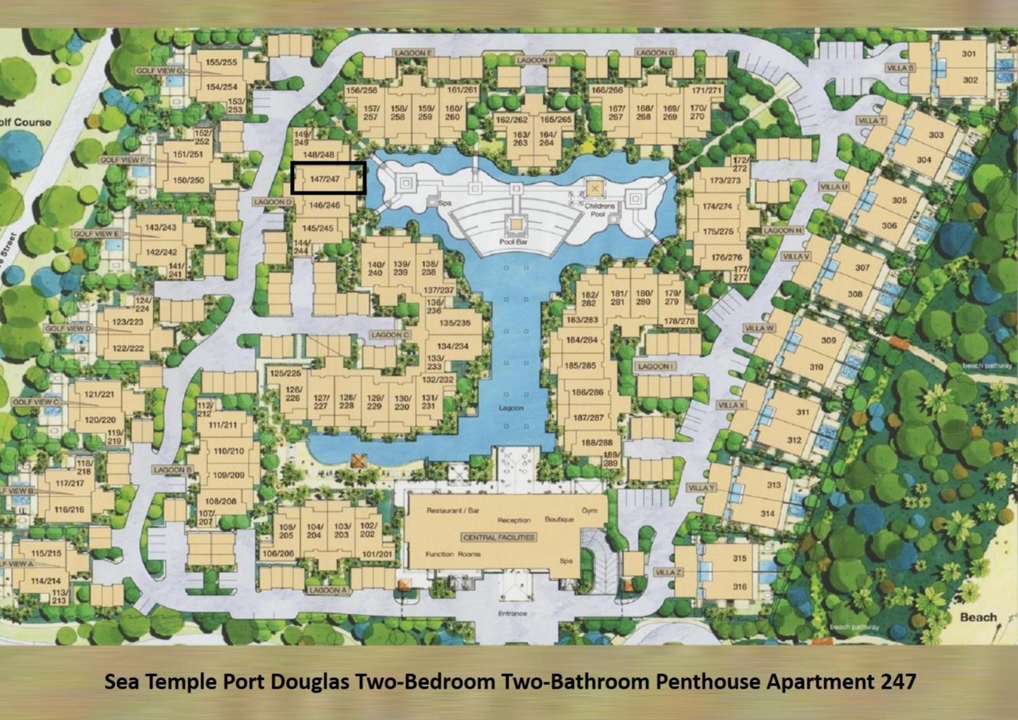 Luxury Apartments At Temple Resort And Spa ميناء دوغلاس الغرفة الصورة