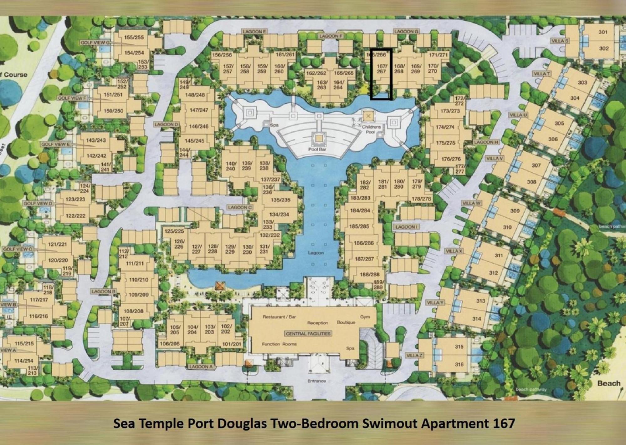 Luxury Apartments At Temple Resort And Spa ميناء دوغلاس الغرفة الصورة