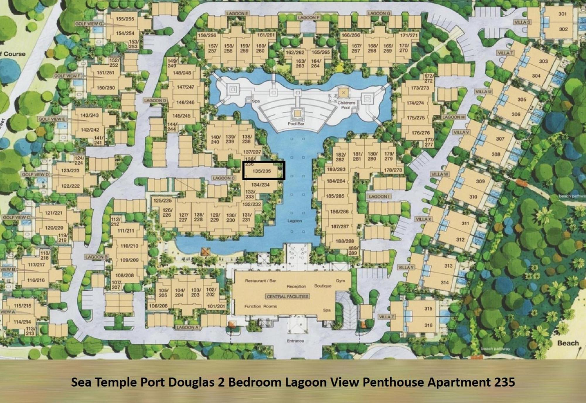 Luxury Apartments At Temple Resort And Spa ميناء دوغلاس الغرفة الصورة
